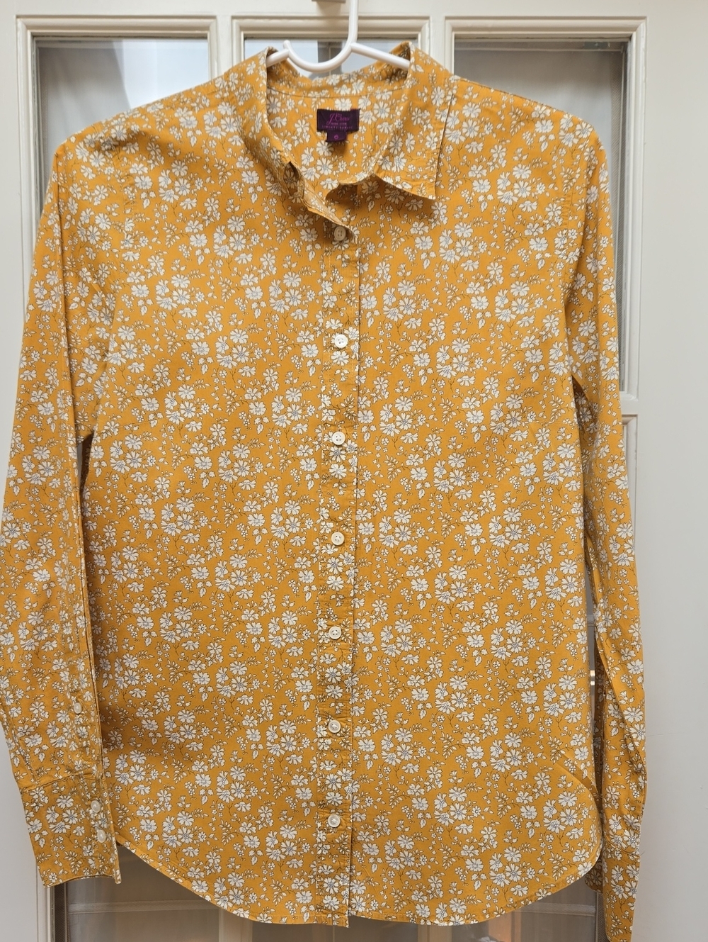 J. Crew Iconic Liberty Fabric Floral Button-Down Women’s Shirt